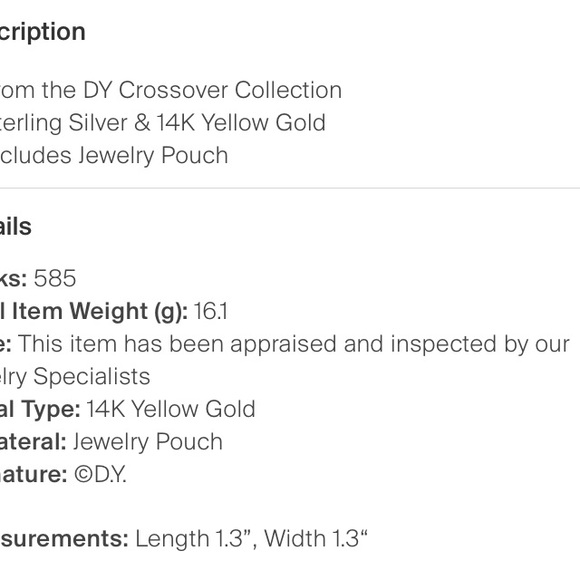 David Yurman Jewelry Auth David Yurman Sterling Silver 4k Twisted Hoop Earrings Poshmark